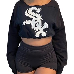 Chicago White Sox Women's Cropped Sweatshirt